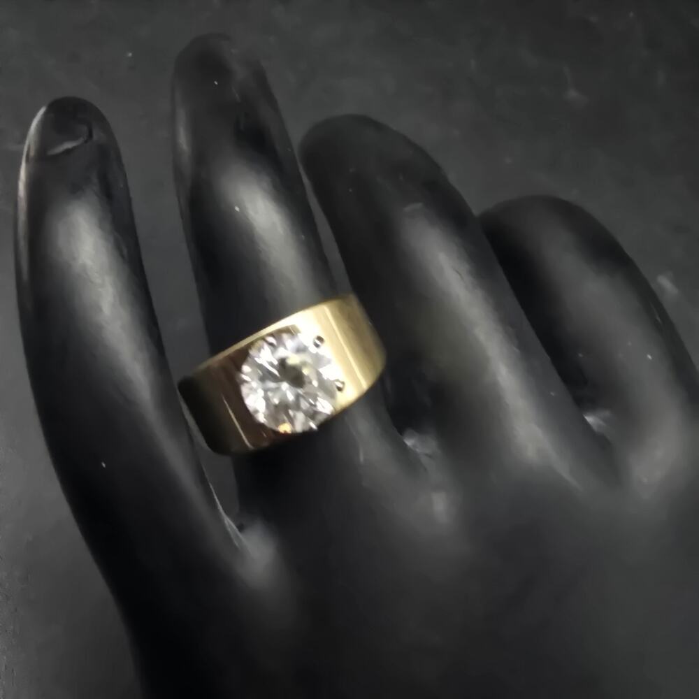 ESPO 14K Gold Electroplated Ring CZ Size 5.75